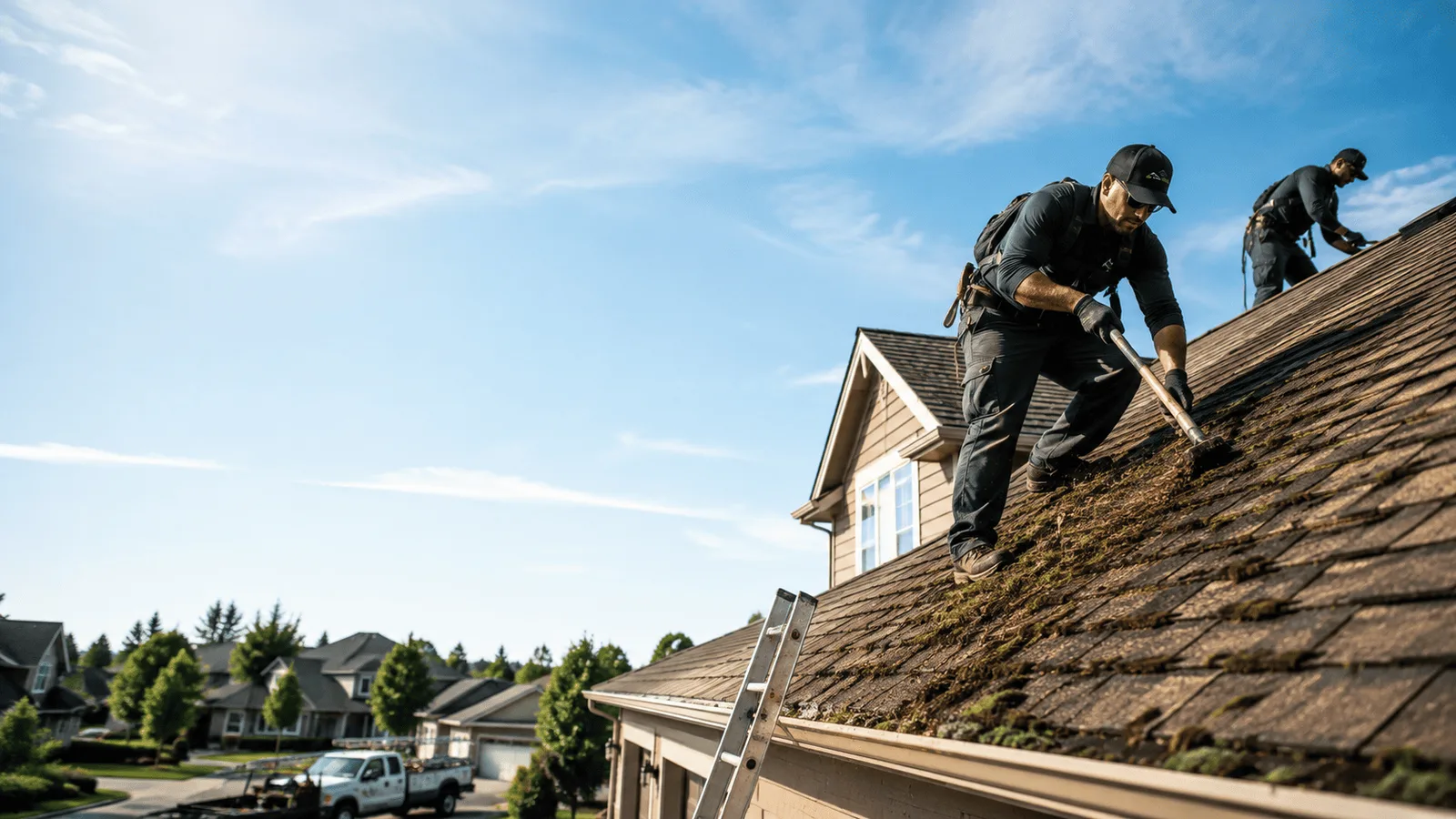 Roof Moss Removal in Cresson, TX near me